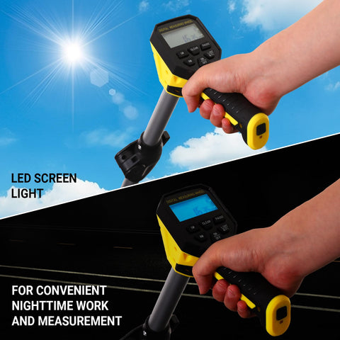 DEKOPRO digital measuring wheel includes instruction manual for quick setup