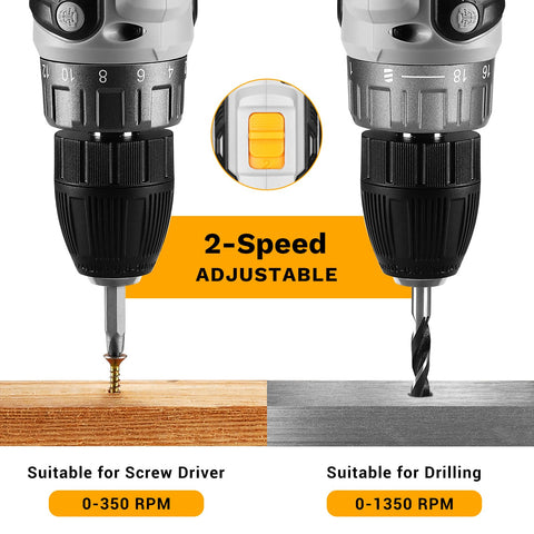 DEKOPRO drill bits set handles wood, metal and plastic tasks with versatility.