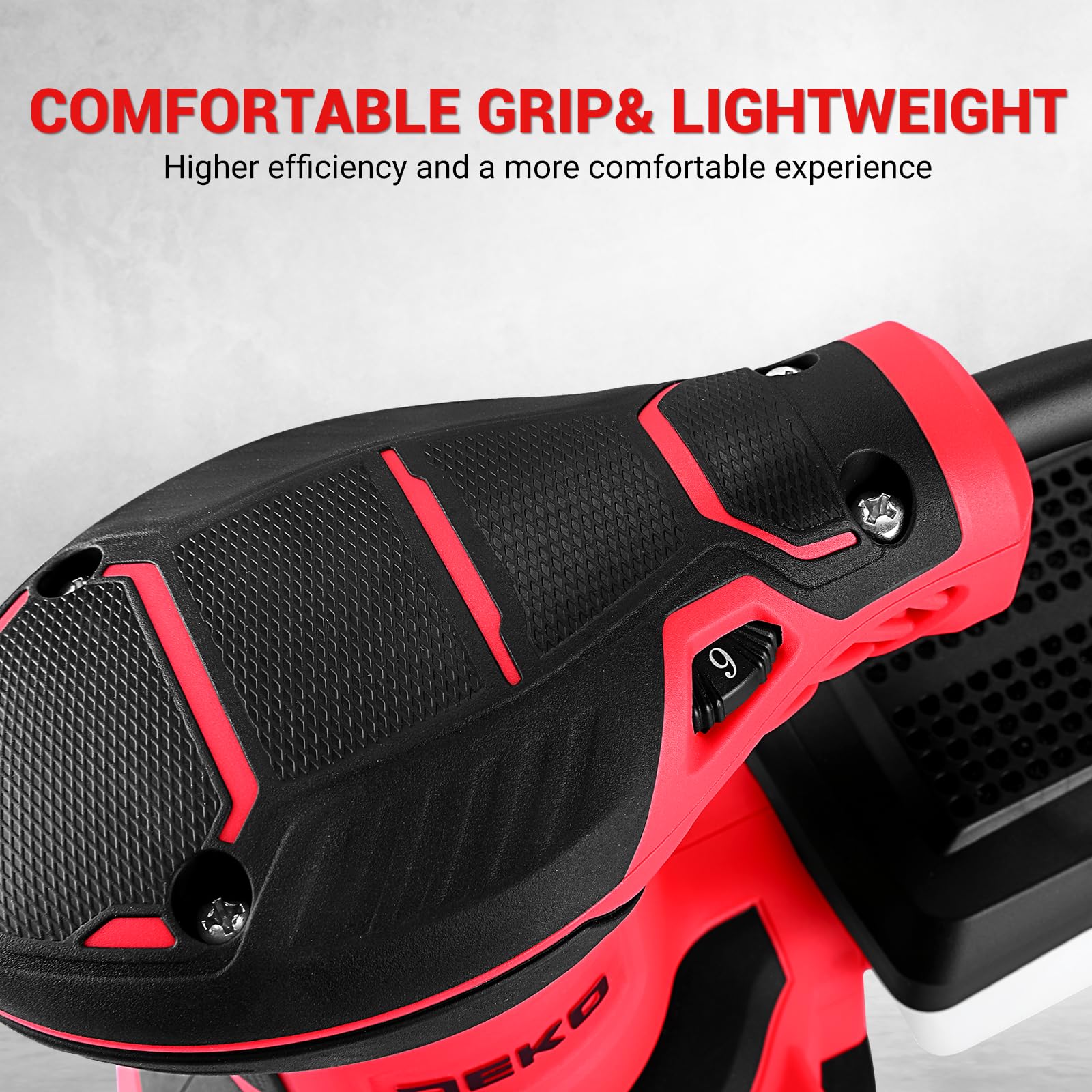 DEKOPRO 5-inch orbital sander head for versatile projects