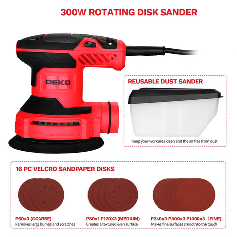 DEKOPRO ergonomic rubber grip for comfortable use