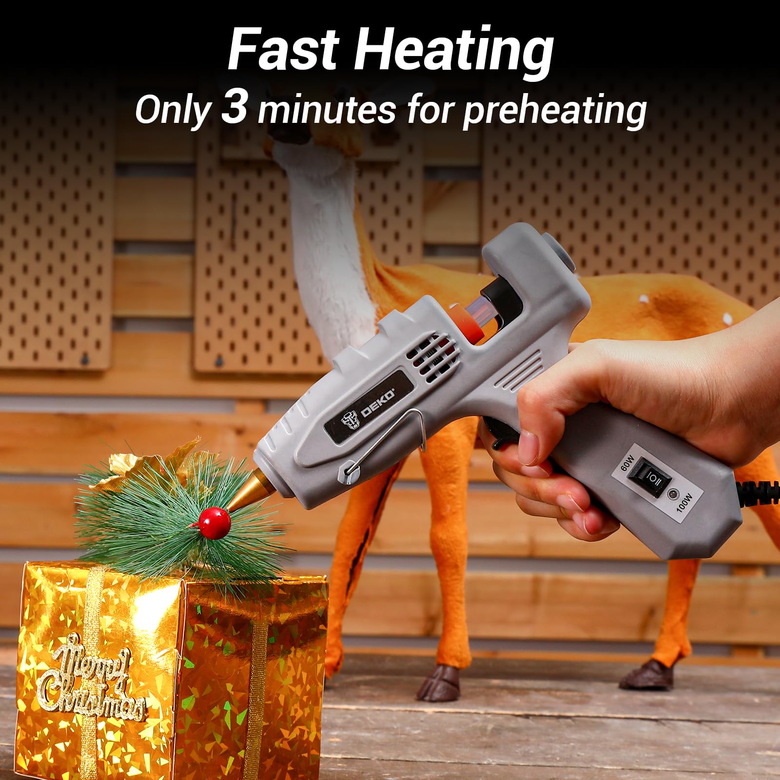 DEKOPRO heavy-duty tool kit supports durable glue applications