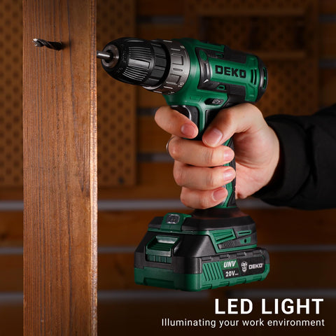 DEKOPRO compact design enables comfortable one-handed operation.