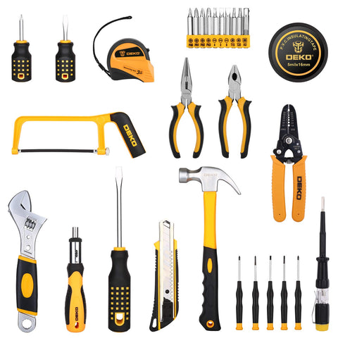 DEKOPRO precision screwdriver bits support versatile fastener types for furniture and electronics.