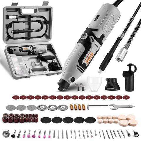 DEKOPRO rotary tool body gray for versatile crafting and DIY tasks