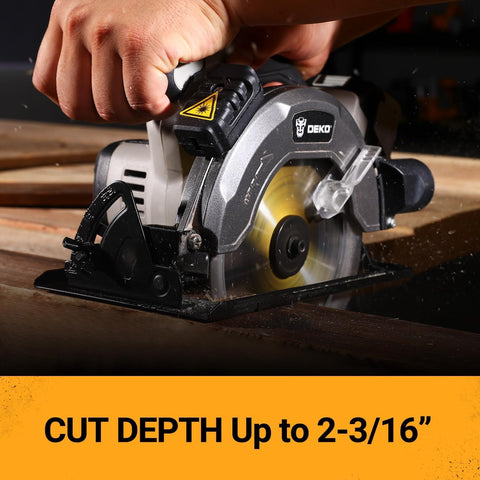 DEKOPRO two 4.0Ah batteries and a charger extend cordless sessions