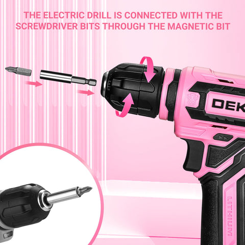 DEKOPRO Type-C charging cable for flexible cordless charging