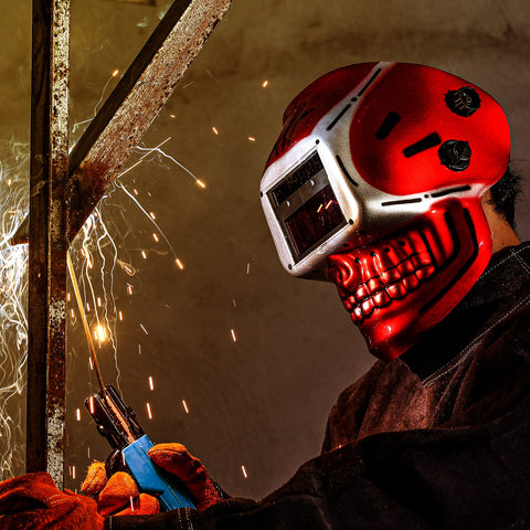 DEKOPRO lightweight helmet weighing about 2 pounds