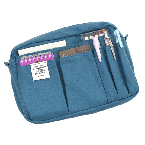 Delfonics Inner Carrying Case Pink front pockets for small item organization