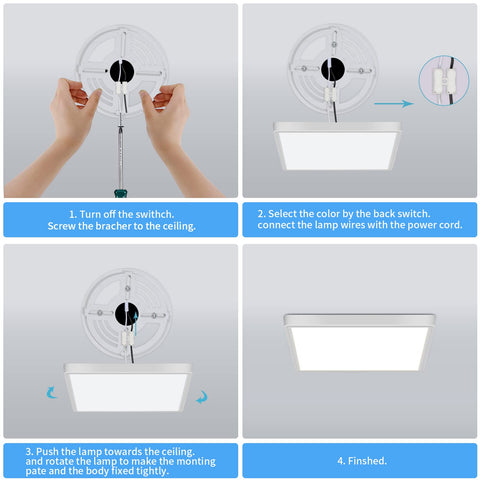 DELIPOP 2400-lumen output delivers steady, flicker-free brightness across rooms.