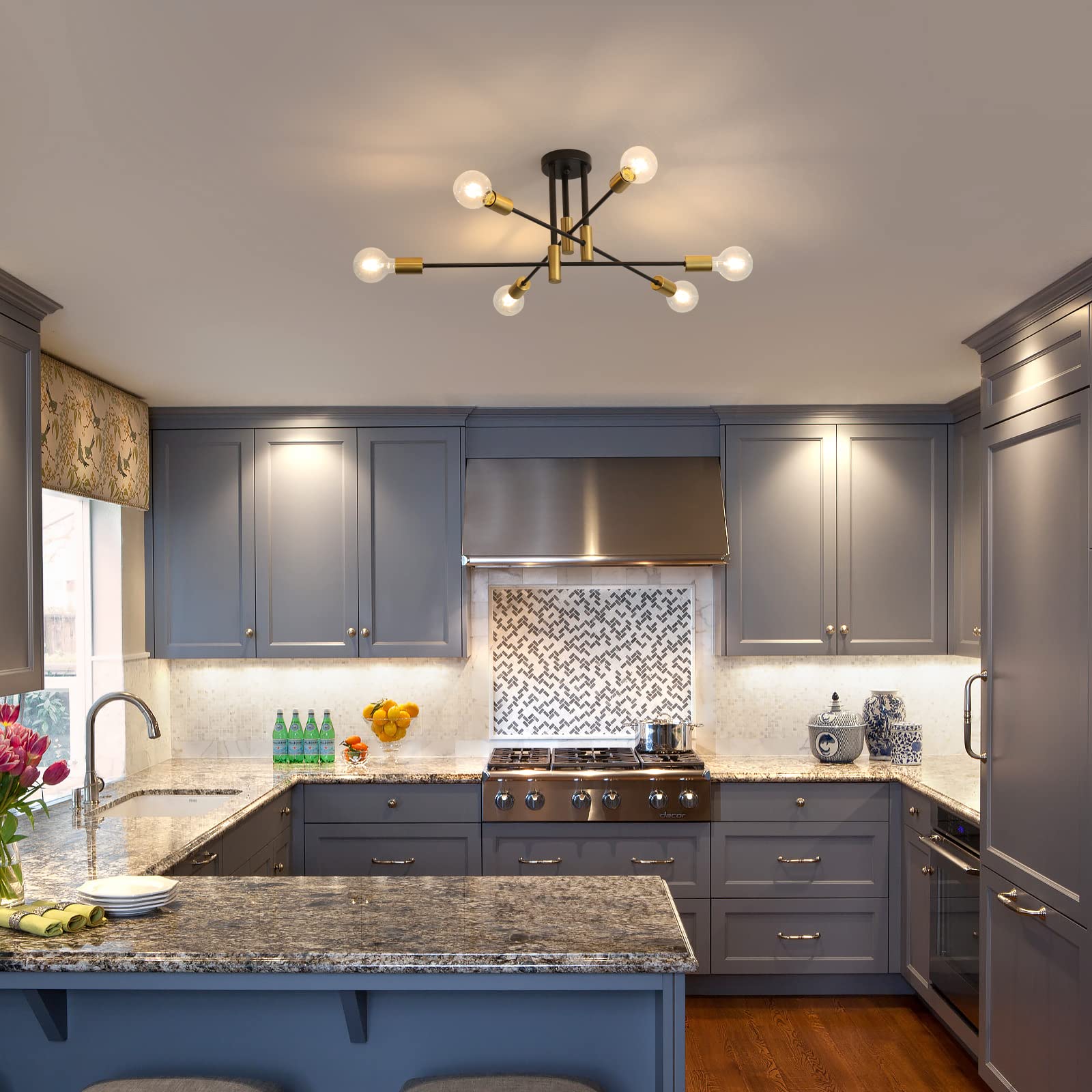 DELIPOP matte black metal construction resists oxidation for sustained style.