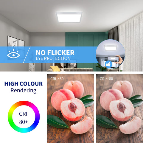 DELIPOP square LED chip provides 6500K cool white illumination for bright spaces.