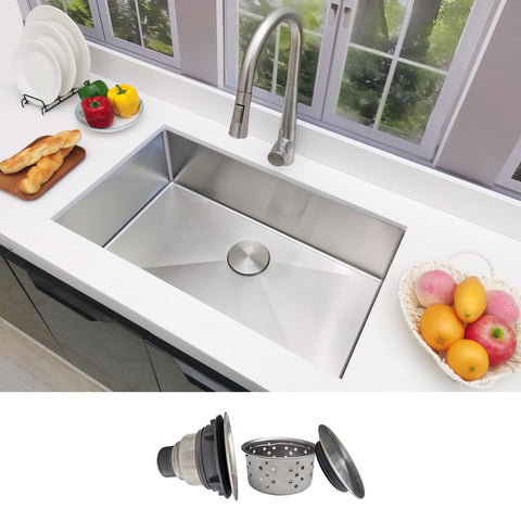 Delironexu included drain kit and hardware for simple installation.