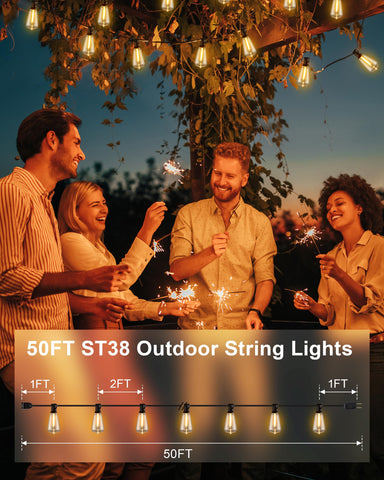 Delitor shatterproof bulbs ready for outdoor use in any weather