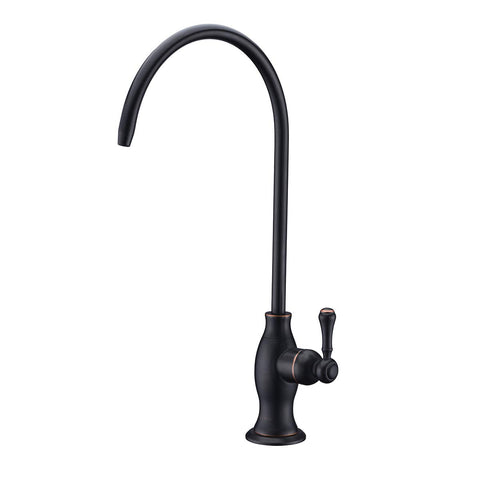 Delle Rosa drinking water faucet with brass body for durable, safe kitchen filtration.