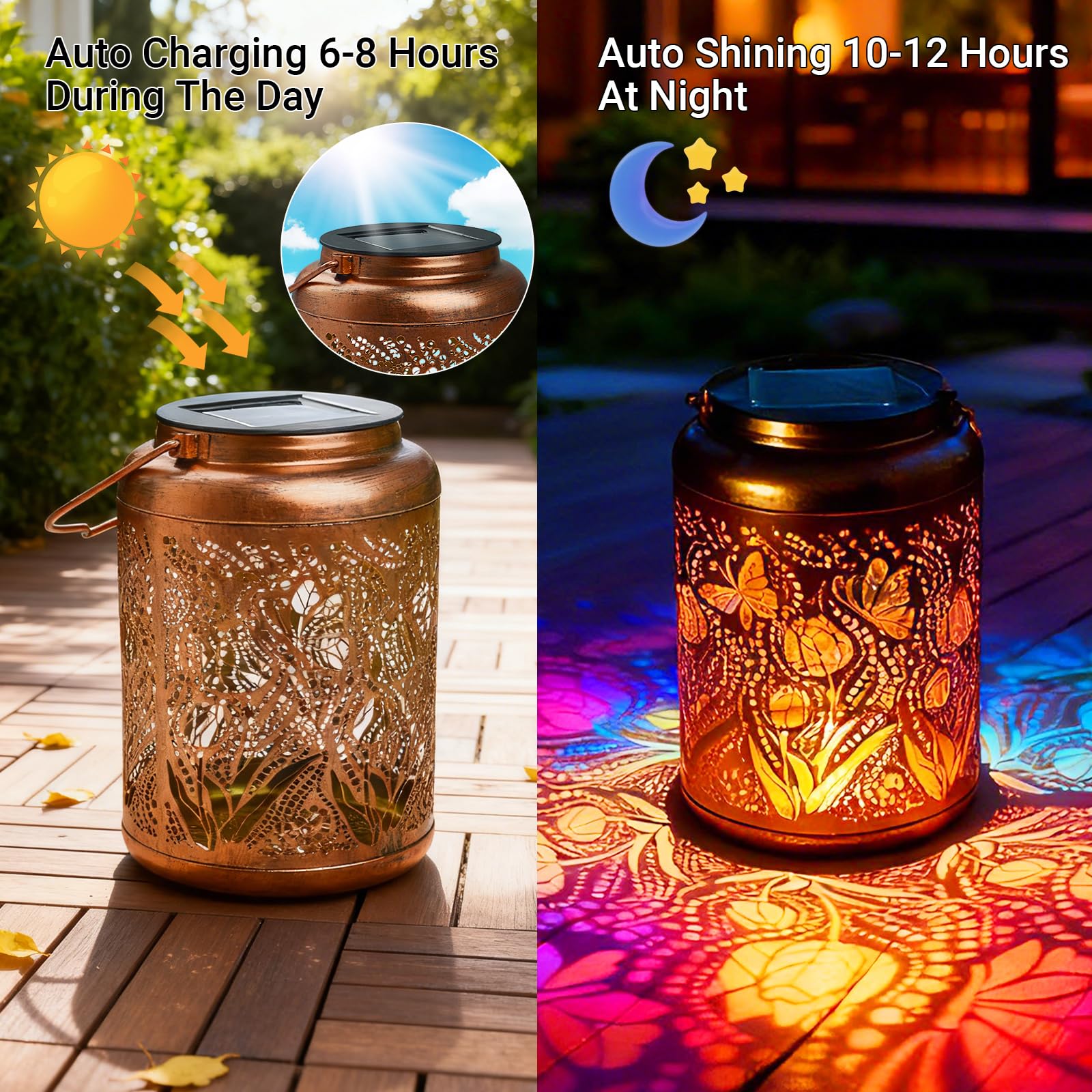 Dellicasi auto on/off function offers hassle-free lighting.