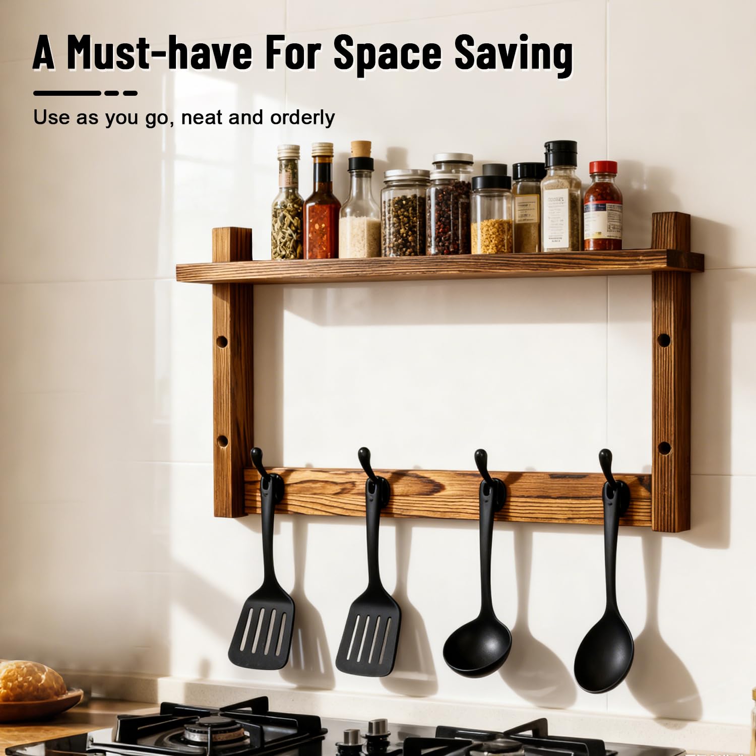 Dellicasi entryway organization setup demonstrating compact wall-mounted solution