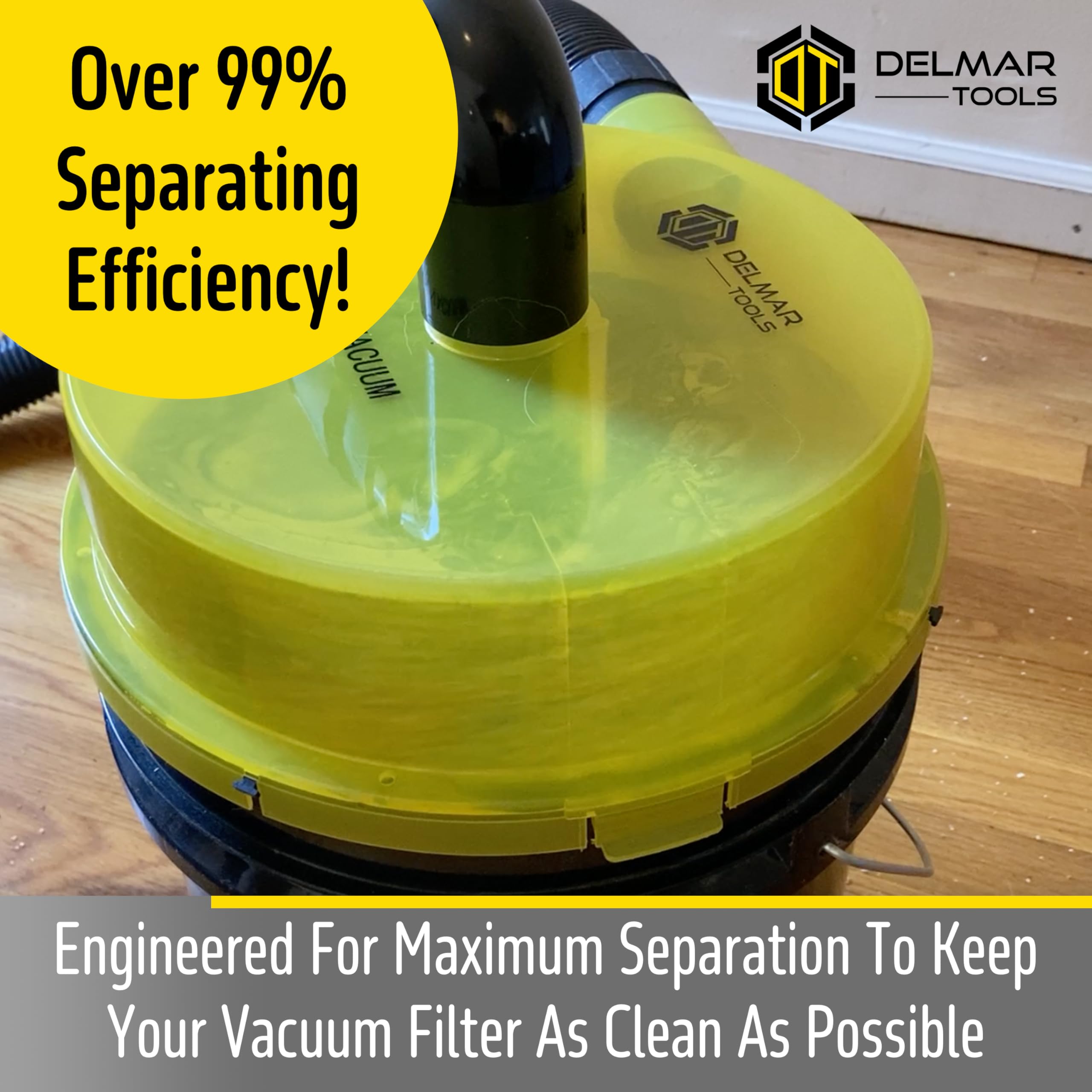 Delmar Tools 90-degree adapter for easy hose routing.