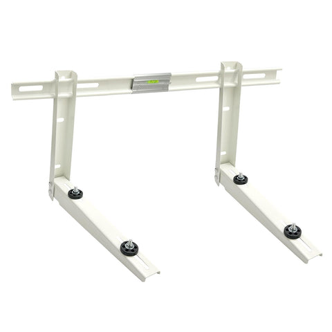 Delmoar mini split bracket assembly for outdoor mounting provides robust support.