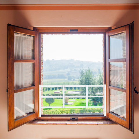 Stack installation compatibility enables multi-window setups in homes.