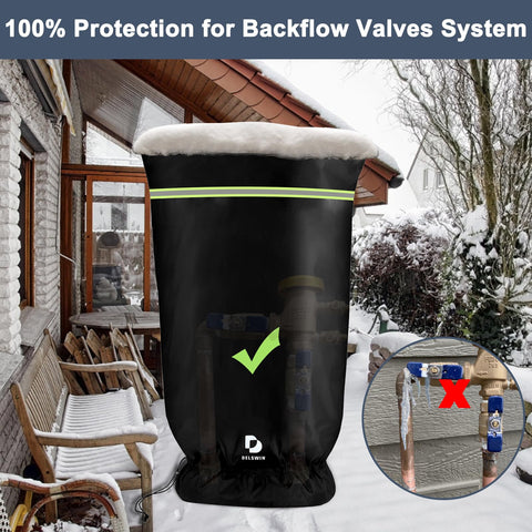 DELSWIN 24x36 valve cover on outdoor irrigation area resists weather