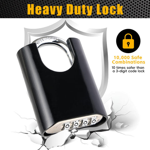 DELSWIN resettable dial enables easy personal code setup in seconds.