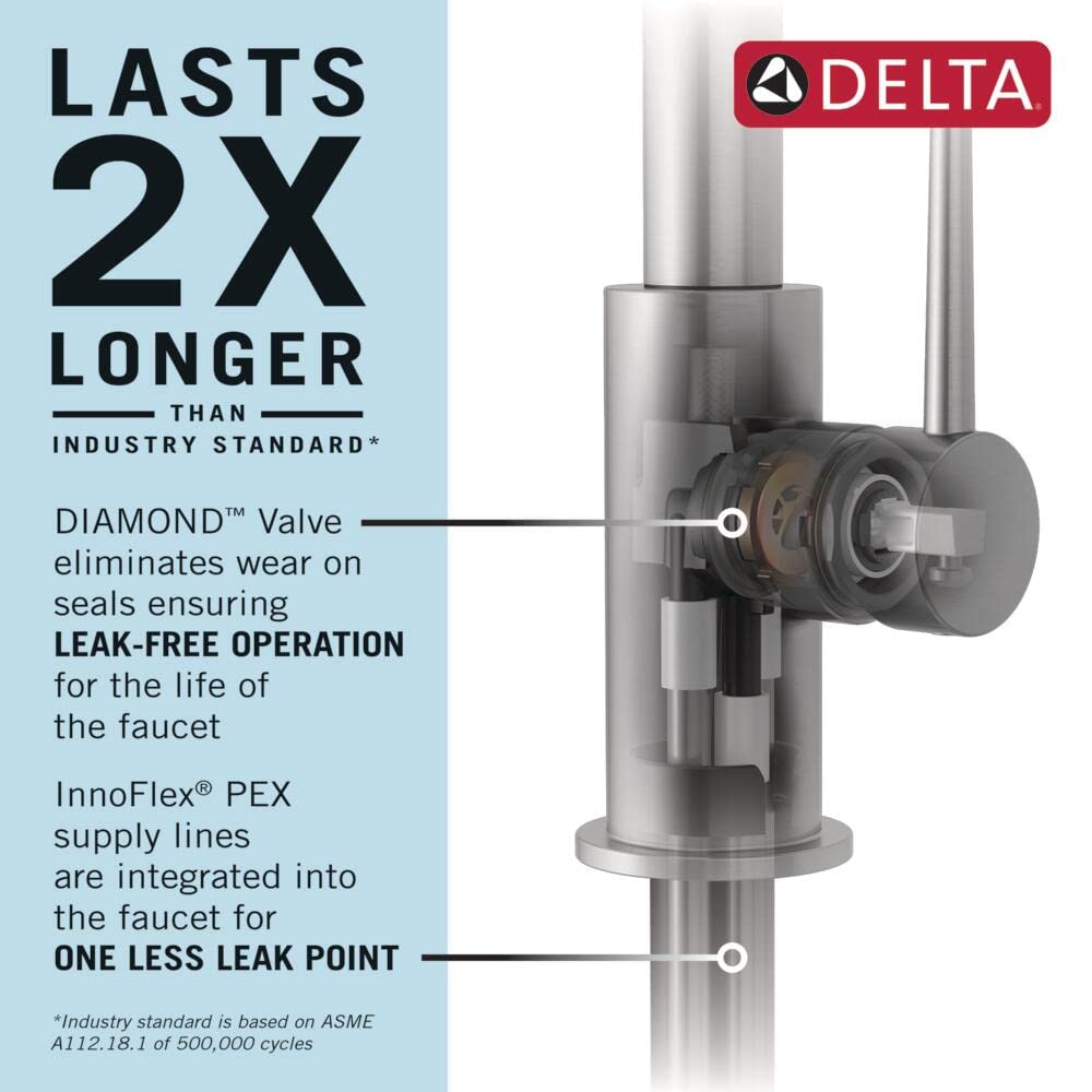 Delta Essa DIAMOND Seal technology reduces leaks for long-term reliability
