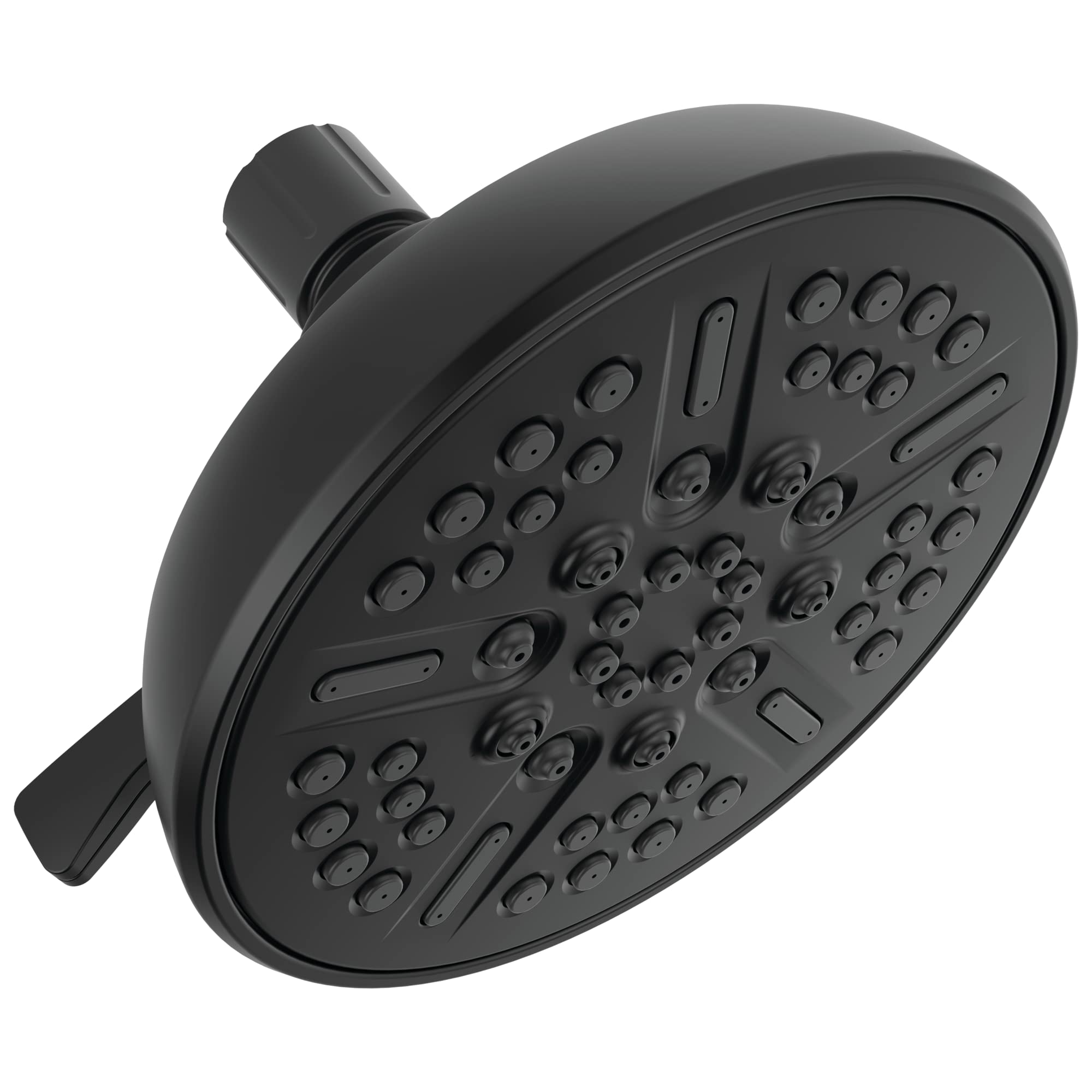 Delta Faucet 8-spray shower head with full body spray option for daily showers.