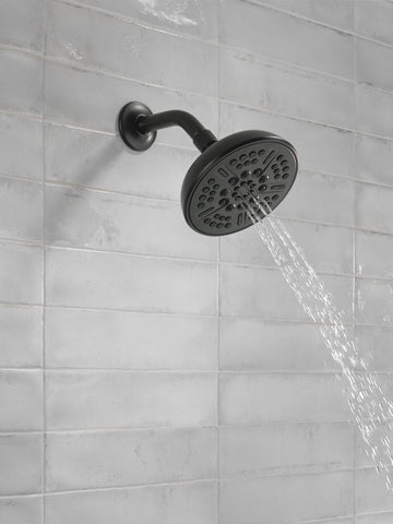Delta Faucet matte black finish close-up highlighting durable design.