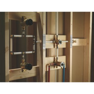 Delta MultiChoice diverter options image showing 3- or 6-function compatibility