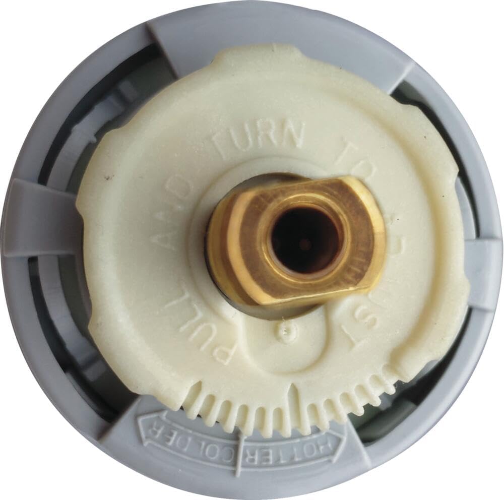 Delta RP46074 packaging closeup emphasizes quality testing and durability