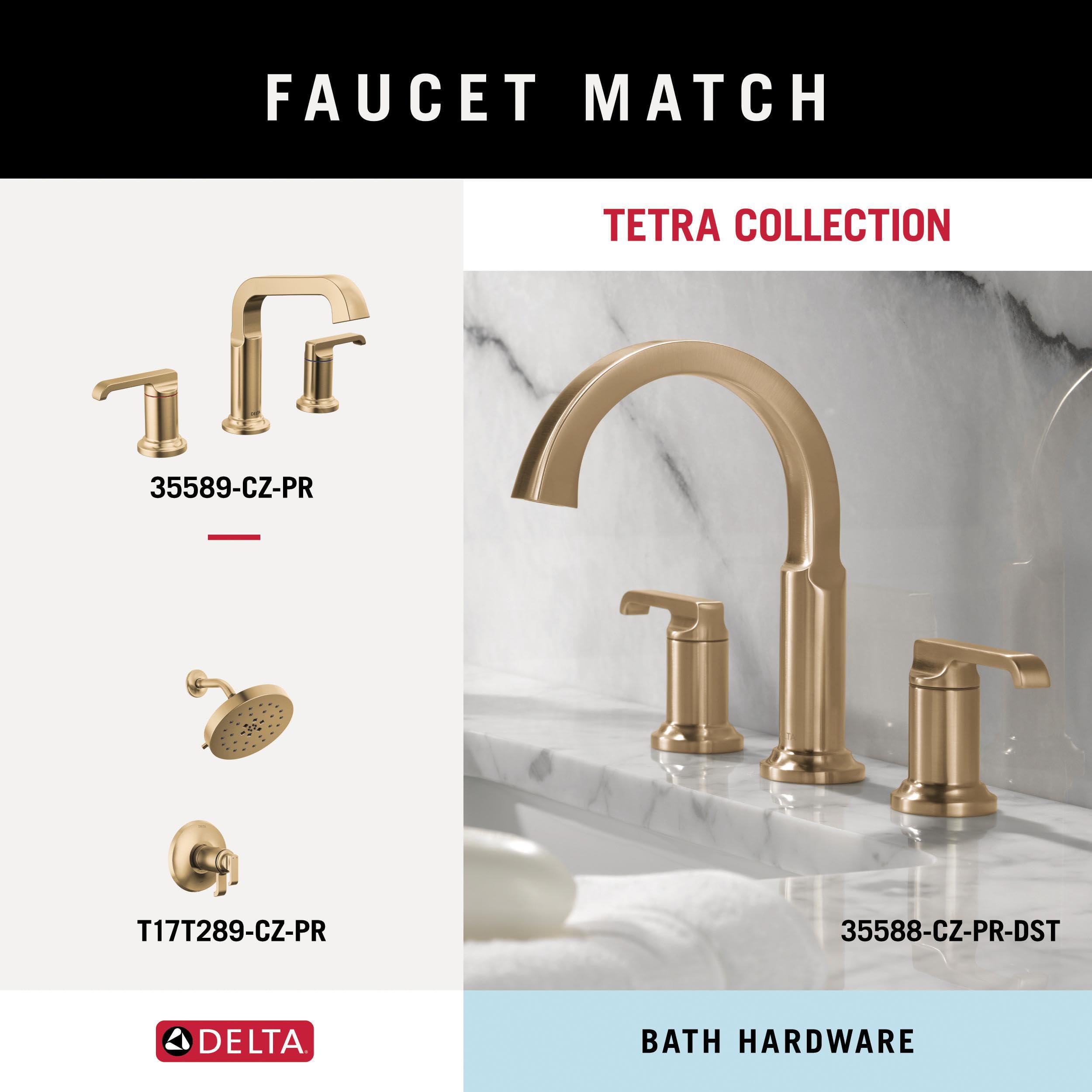 Delta Tetra wall hook corner installation; ideal near sink for hand towels