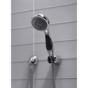 Delta traditional design wall elbow complements various shower styles