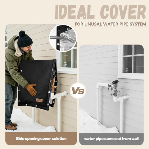 DEMEDO backflow cover with Dupont insulation layer provides extra thermal protection