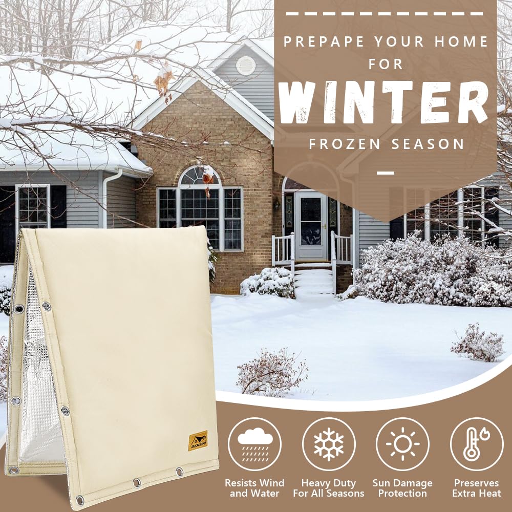 DEMEDO easy install Velcro design keeps cover secure without tools.