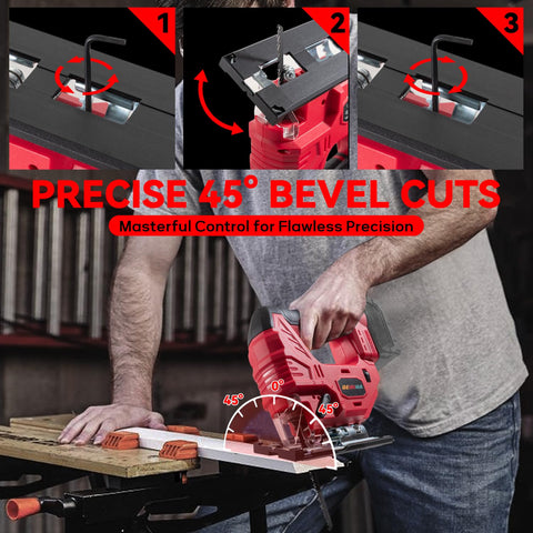Demima 3 orbital motions support straight, curved, and circle cuts