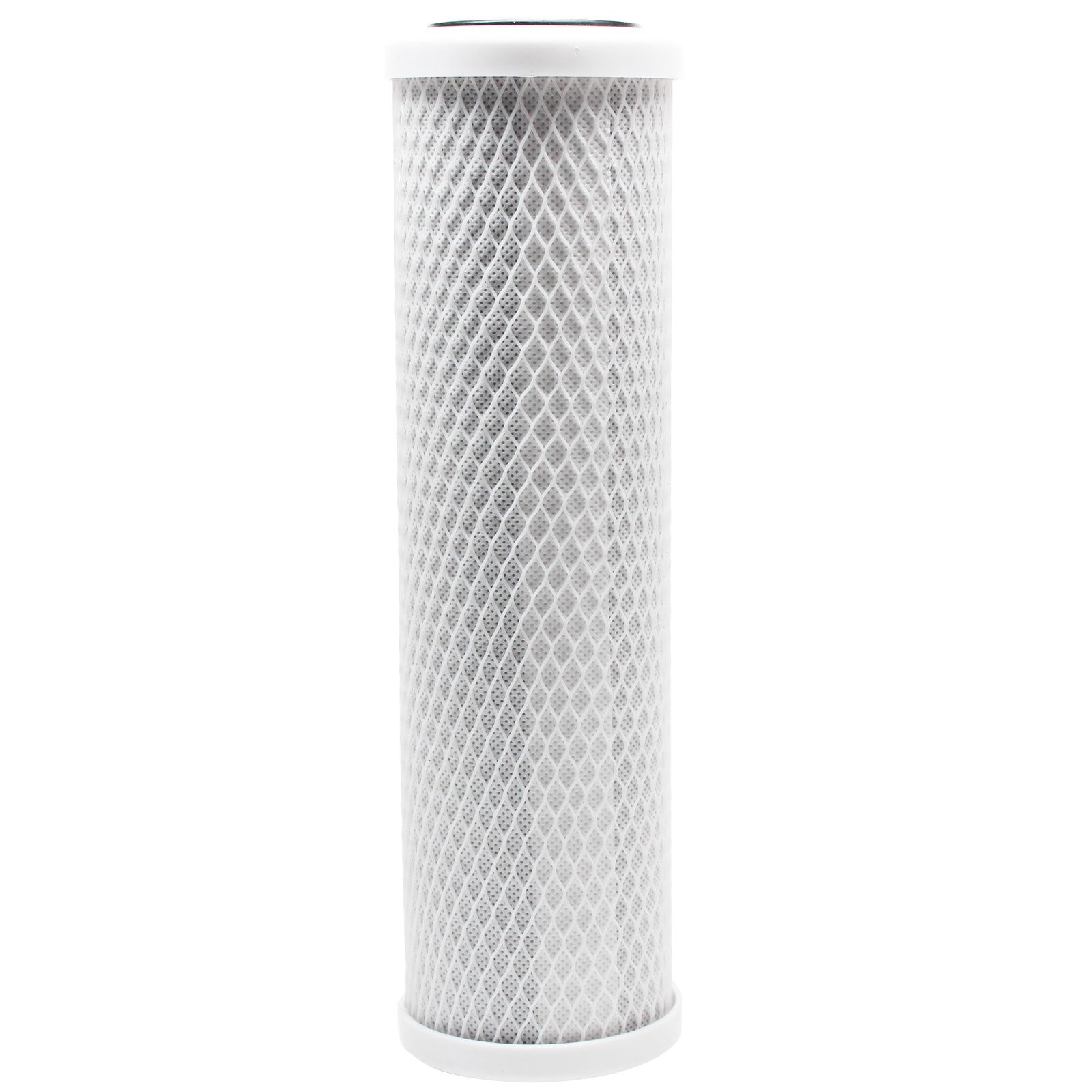 Denali Pure activated-carbon block close-up highlighting filtration media.