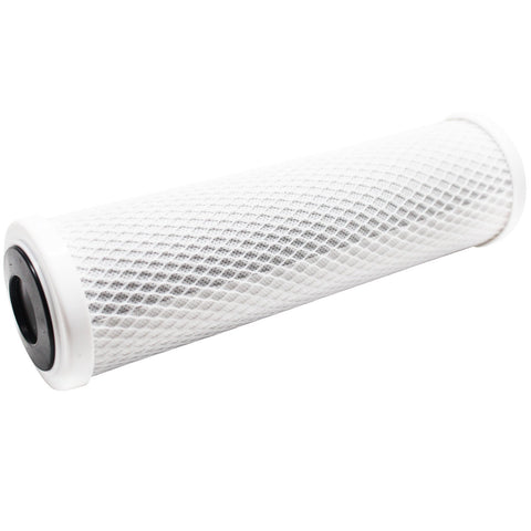 Denali Pure replacement filter installed in home filtration system for smoother water.