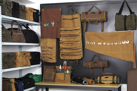 Denifiter durable 16oz canvas stands up to daily tasks.