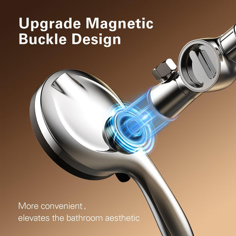 Denkee 12-inch rainfall shower head wide coverage for spa-like showers.