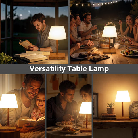 Deogos frosted shade lamp ready for versatile spaces