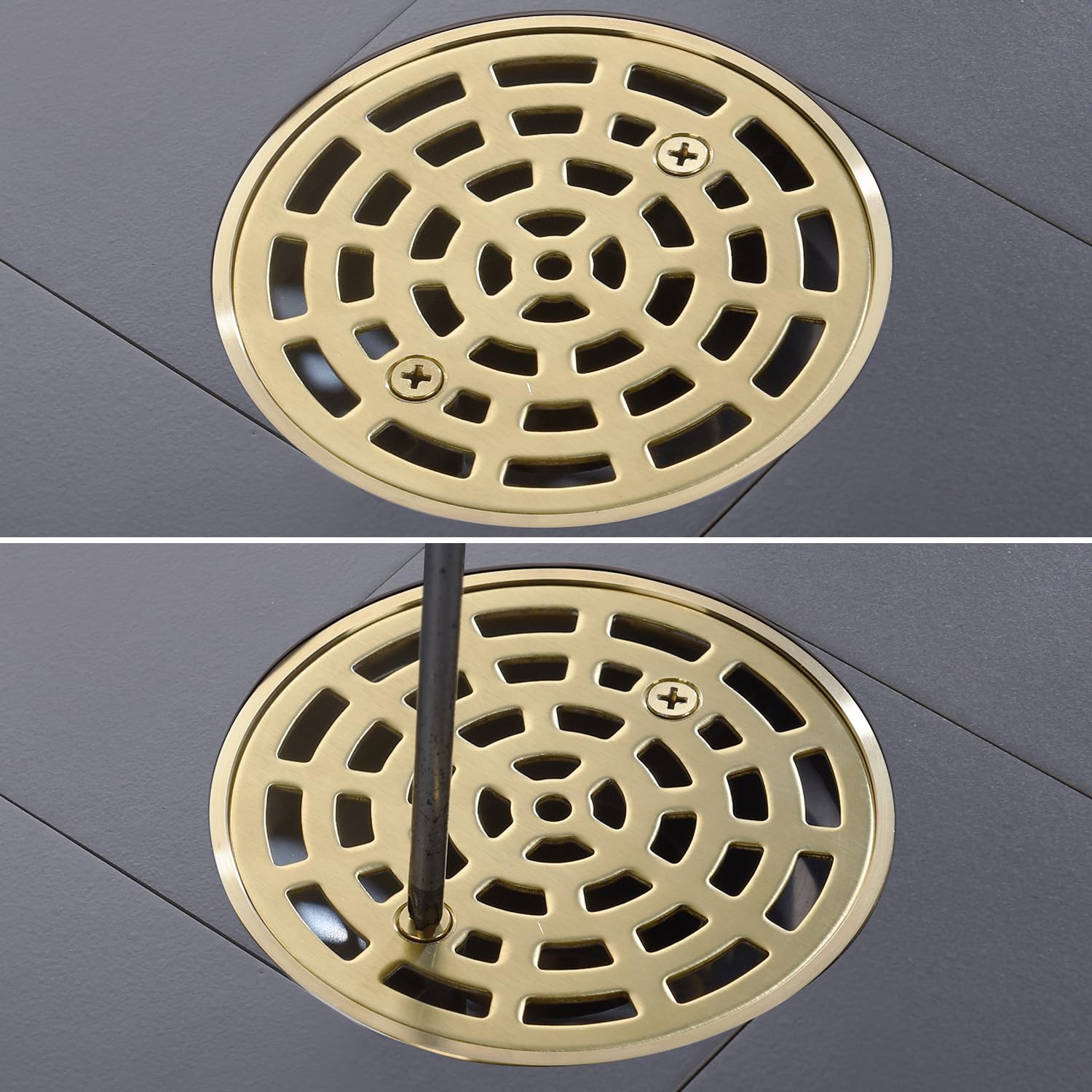 DEOKXZ ABS base flange provides adjustable, stable installation.