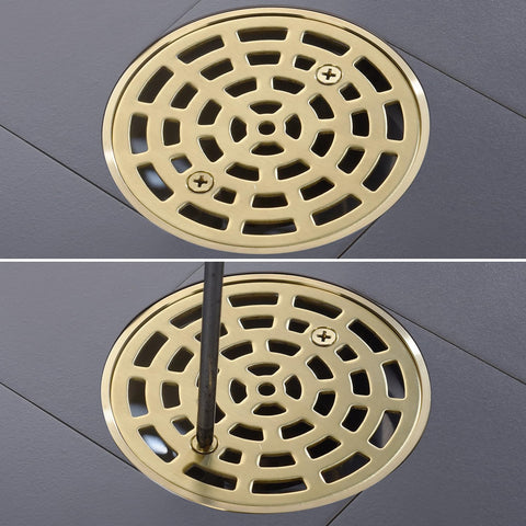 DEOKXZ ABS base flange provides adjustable, stable installation.