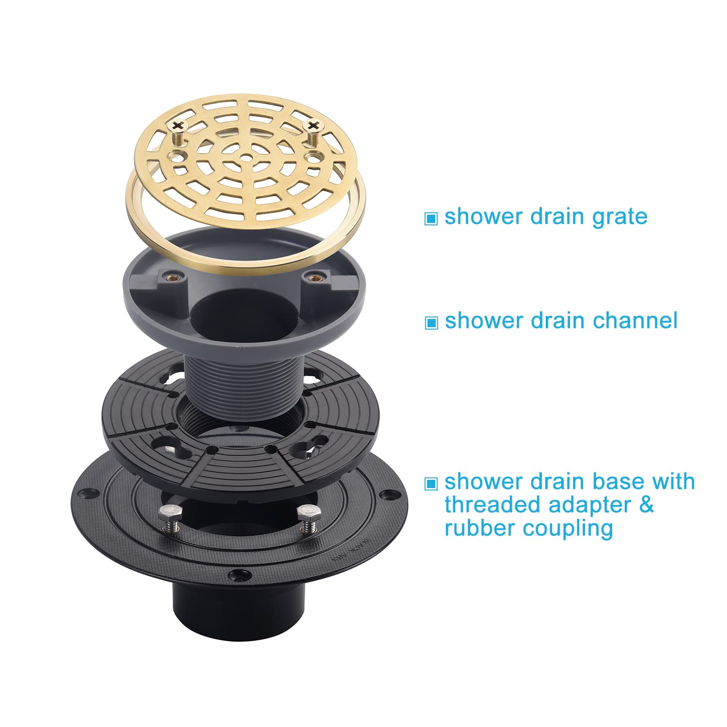 DEOKXZ SUS304 stainless steel surface resists corrosion and scratches.