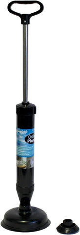 Dependable Essentials two heads plunger designed for multiple drain sizes and two applications.