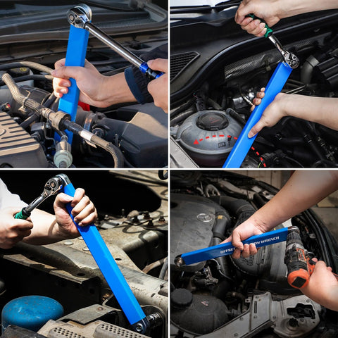 DEPOTA blue extension wrench ready to tackle impact work