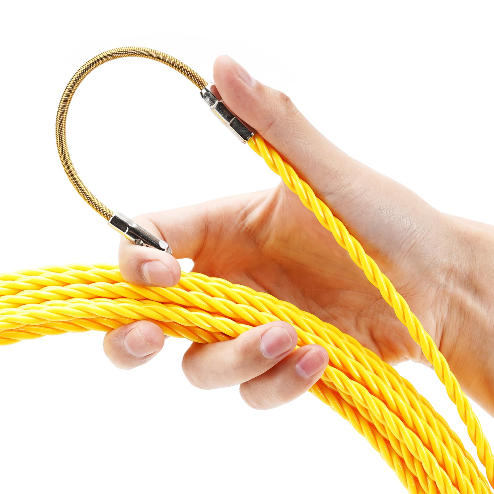 DEPSTECH fish tape with 6 mm rod diameter for durable conduit threading