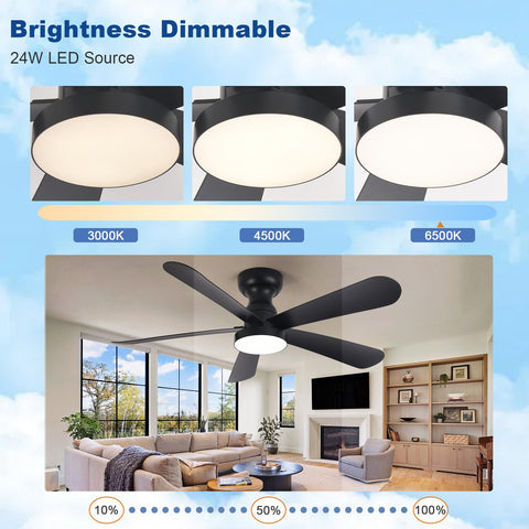 Depuley 6-speed fan offering adjustable airflow