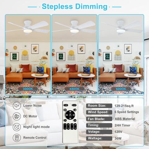 Depuley dimmable LED light provides flexible brightness for any mood.