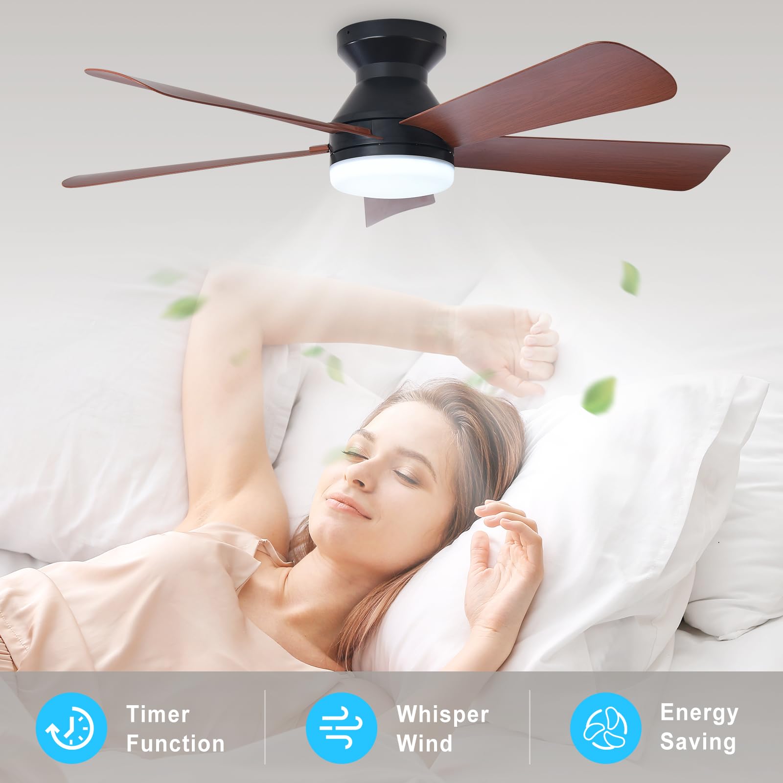 Depuley indoor-outdoor fan fits living rooms, patios, and other spaces