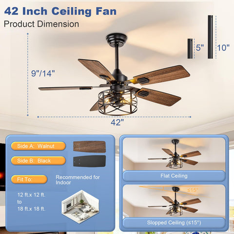 Depuley quiet DC motor delivers smooth airflow
